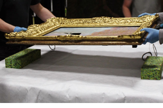 Illustration for article titled How a $12 Million Monet Was Repaired After Some Idiot Punched ItÂ